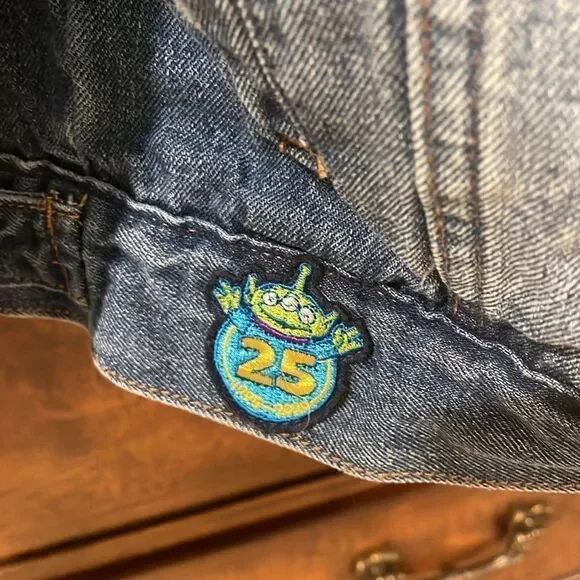 Nwot Disney Toy Story Woman’s Jean Jacket - Picture 3 of 14